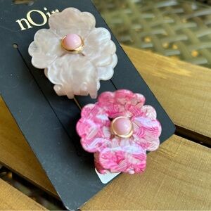 Noir Hair Claw Clips womens hair accessories New